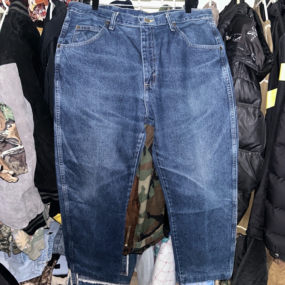90s Wrangler Baggy Jeans Mens 36x30